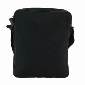 Gucci Black Canvas Shoulder Bag ()