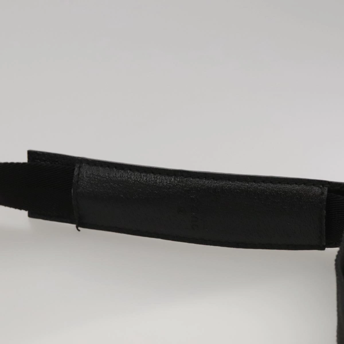 Gucci Black Canvas Shoulder Bag ()