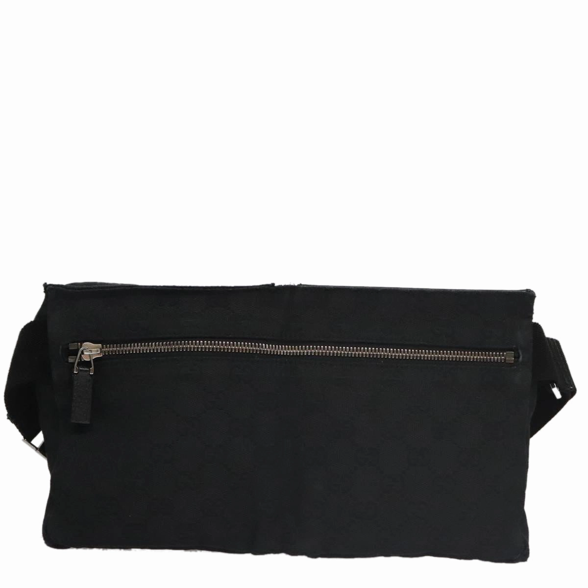 Gucci Black Canvas Shoulder Bag ()