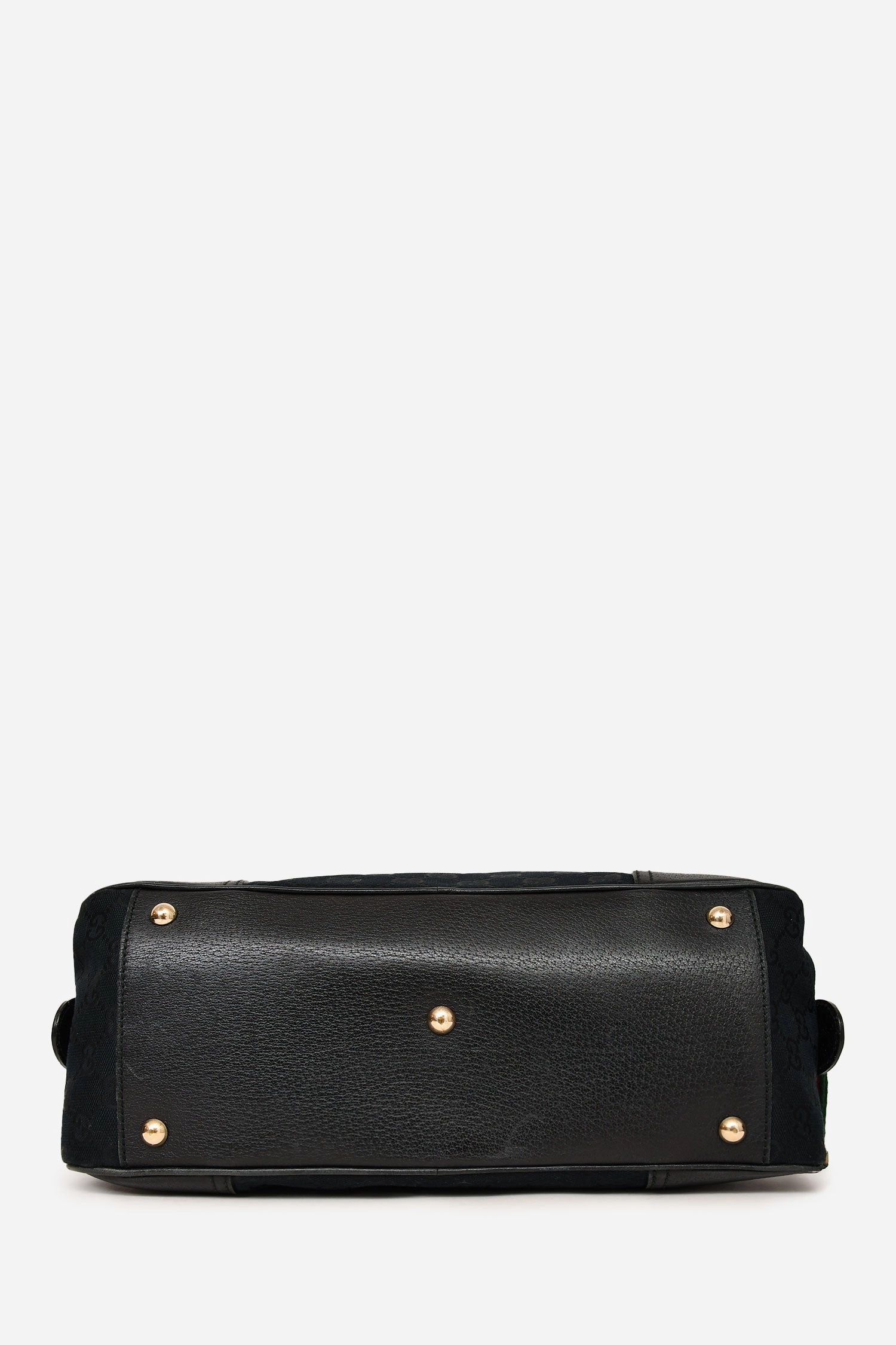 Gucci Black GG Canvas 'Princy' Hobo Bag