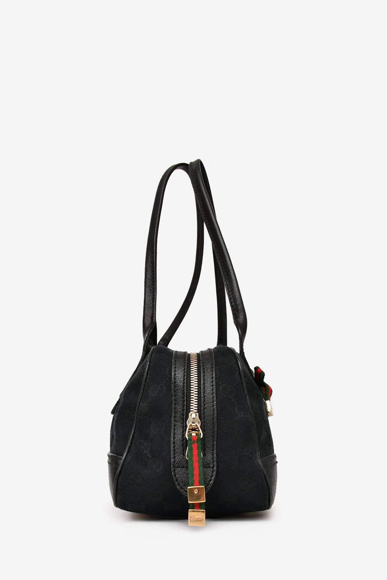 Gucci Black GG Canvas 'Princy' Hobo Bag