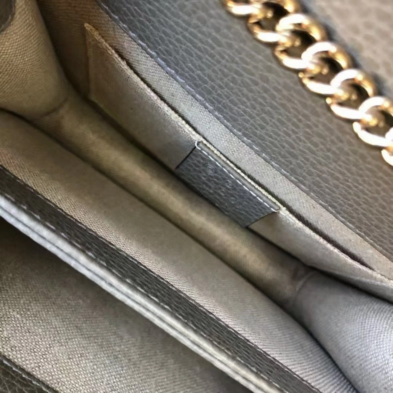 Gucci Black Leather Crossbody Bag Small