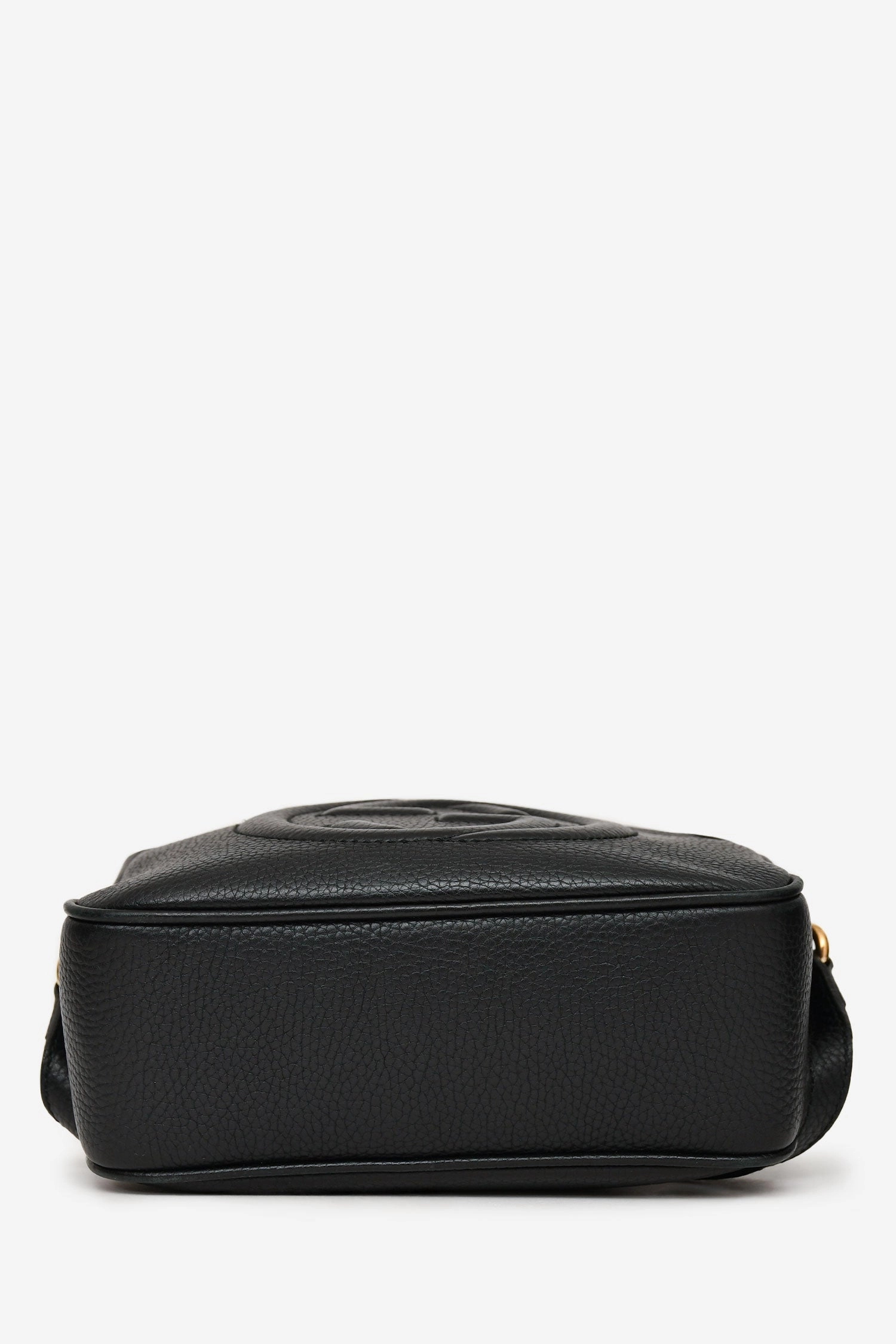 Gucci Black Leather Disco Camera Bag
