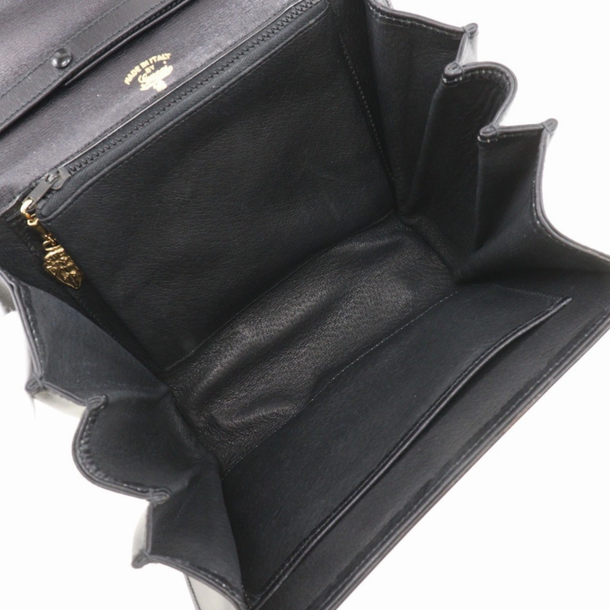 Gucci Black Leather Shoulder Bag ()