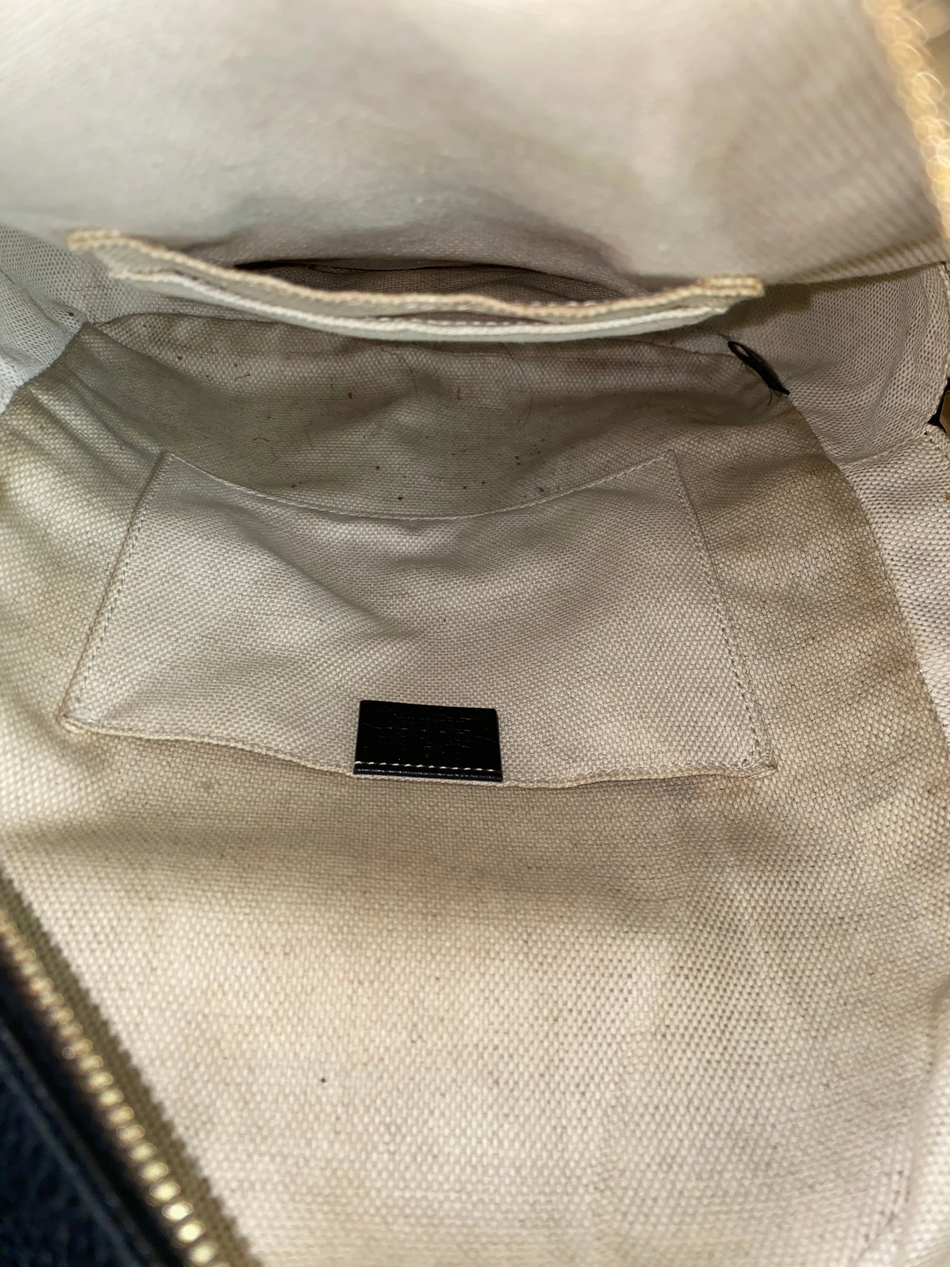 Gucci Black Soho Backpack Bag with Chain