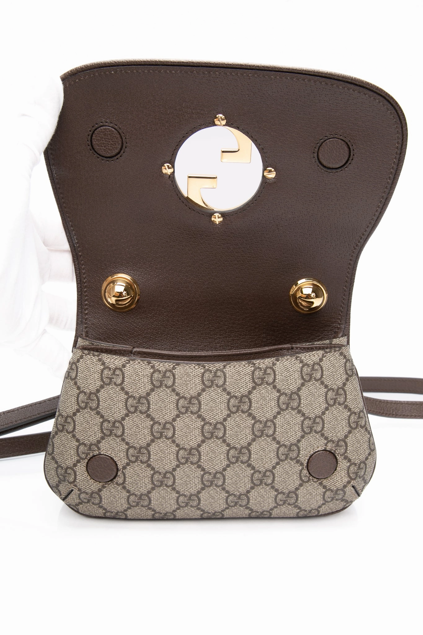 GUCCI Blondie Chain Linked Mini Shoulder Crossbody Bag (New)
