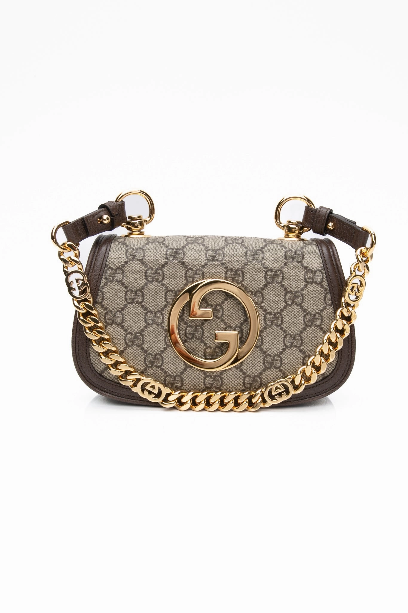 GUCCI Blondie Chain Linked Mini Shoulder Crossbody Bag (New)
