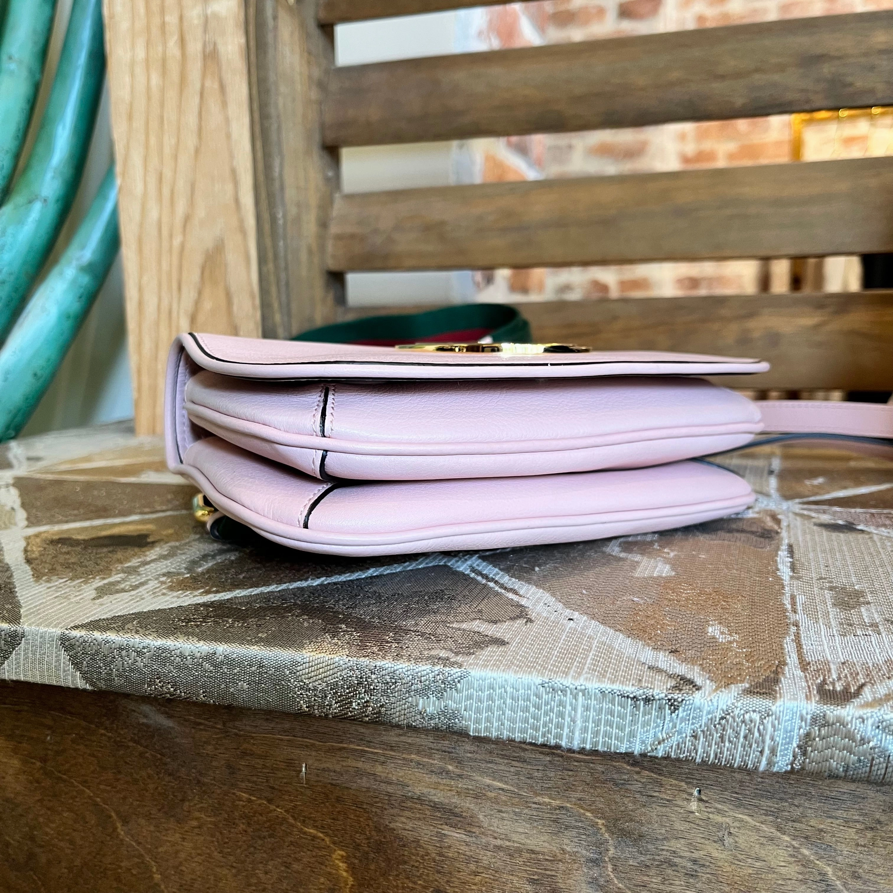 GUCCI Blondie Mini Roxy Calfskin Shoulder Bag