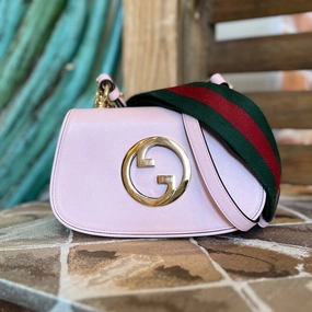 GUCCI Blondie Mini Roxy Calfskin Shoulder Bag