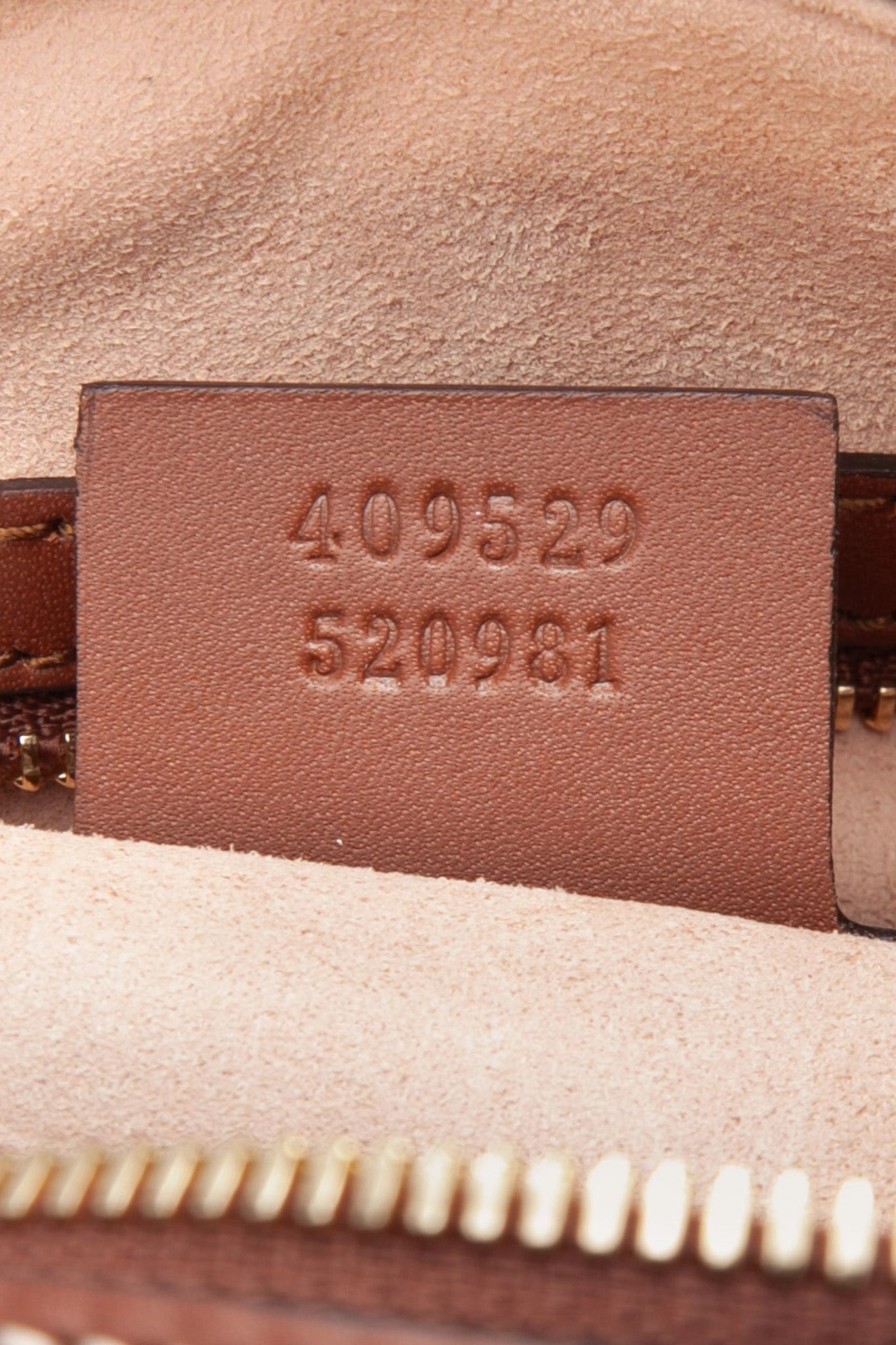 GUCCI Brown GG Canvas Boston Rose Embroidered Print Blind For Love Shoulder/Crossbody Bag