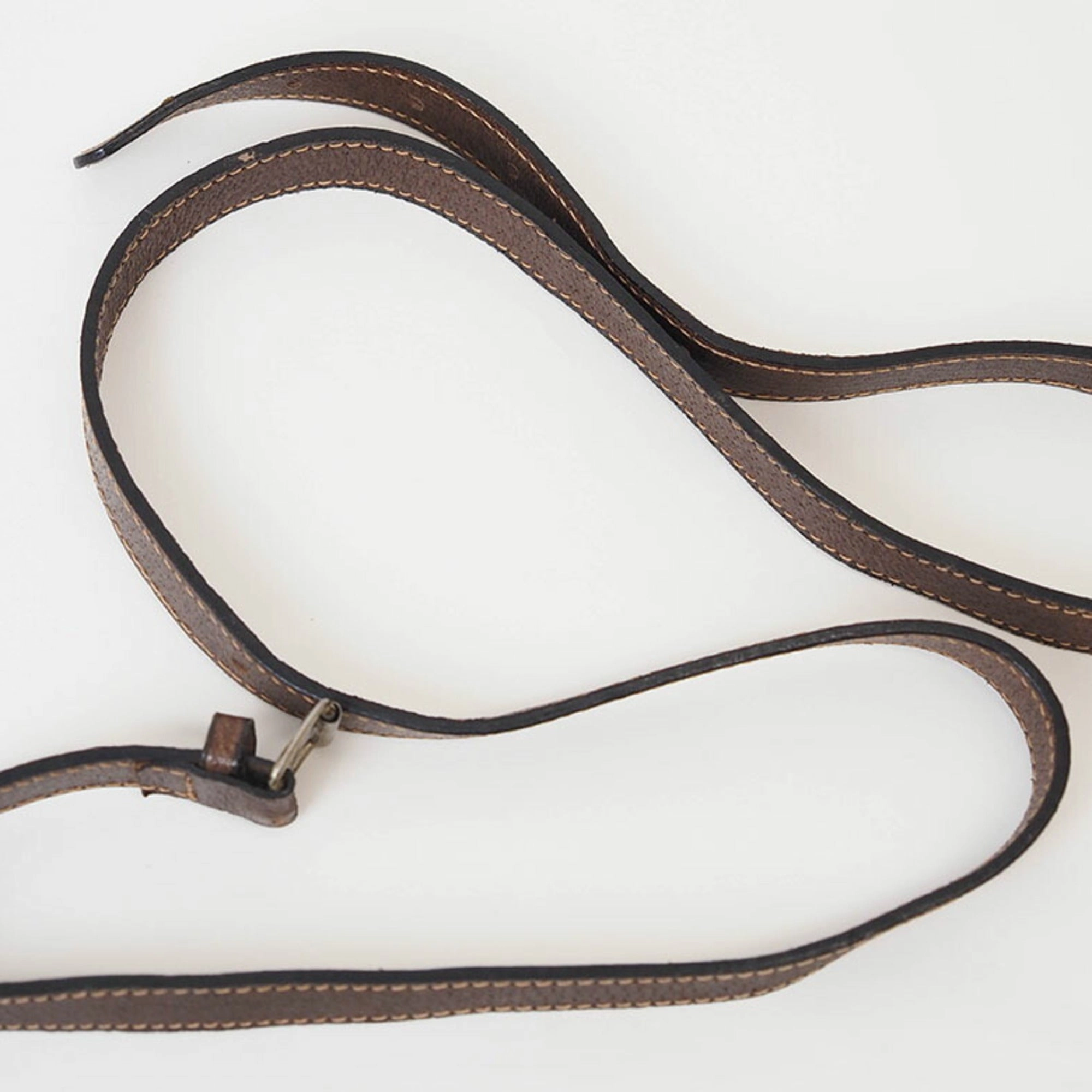 Gucci Brown Leather Shoulder Bag ()
