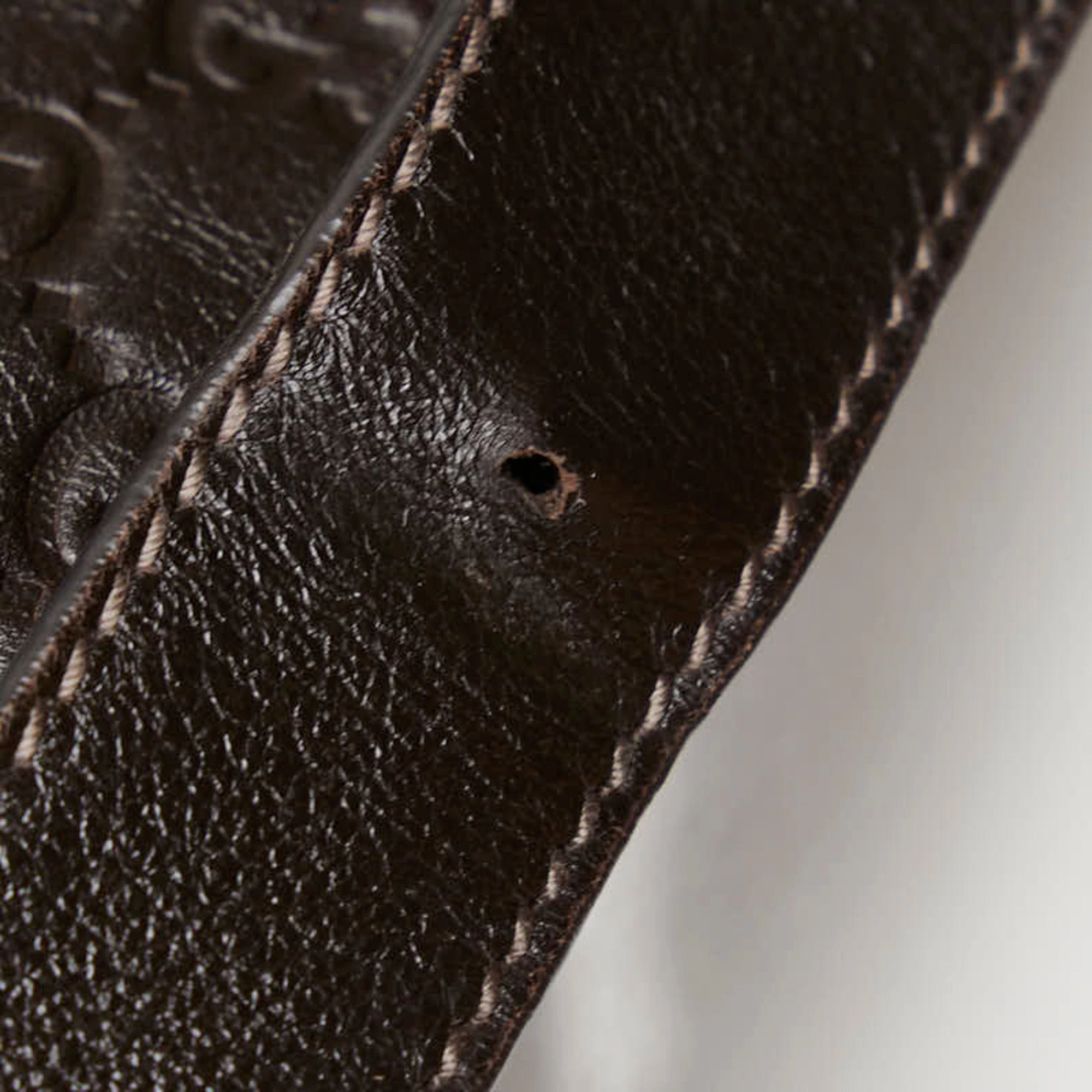 Gucci Brown Leather Shoulder Bag ()