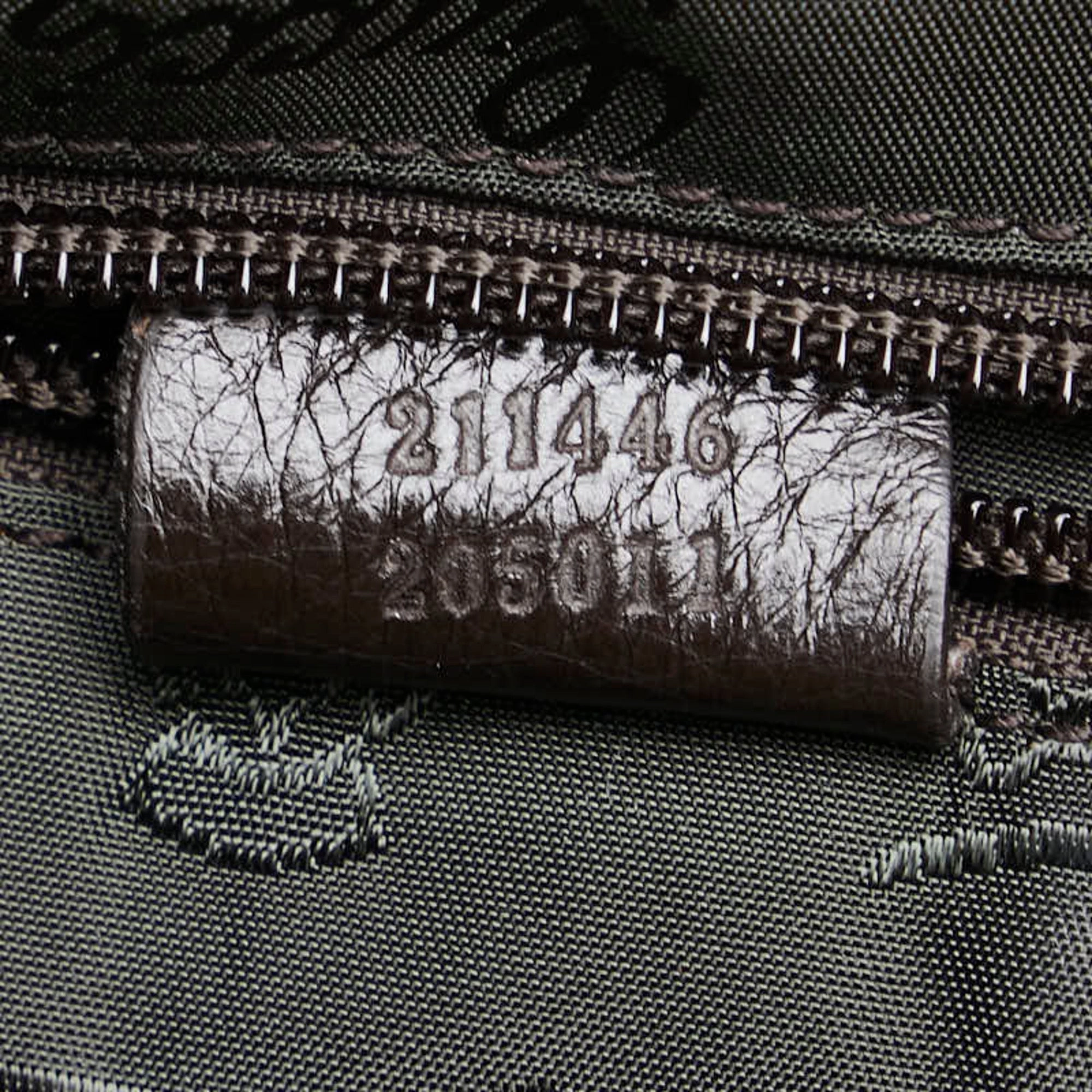 Gucci Brown Leather Shoulder Bag ()