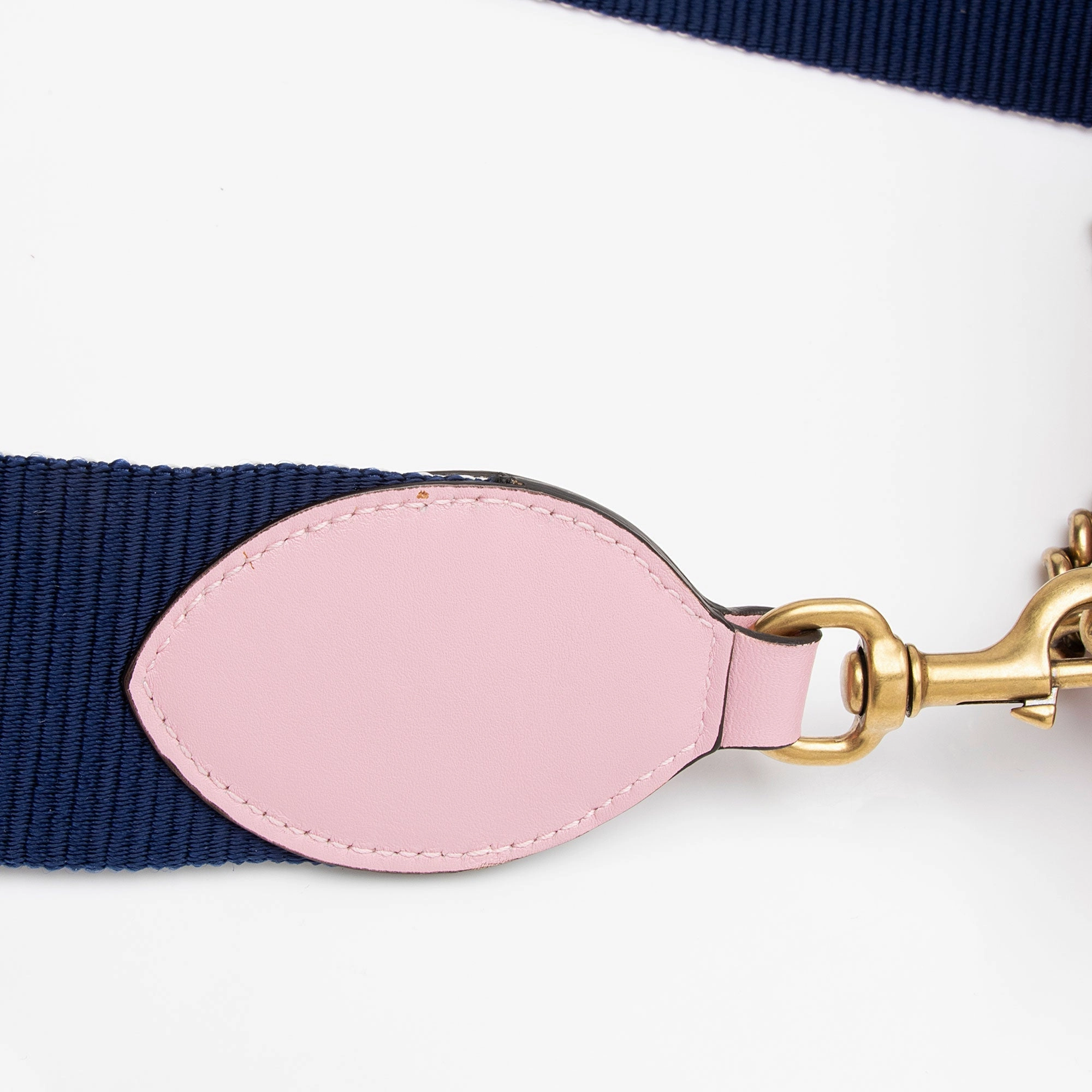 Gucci Calfskin Pearl Bee Broadway Mini Shoulder Bag (SHF-11dMr1)