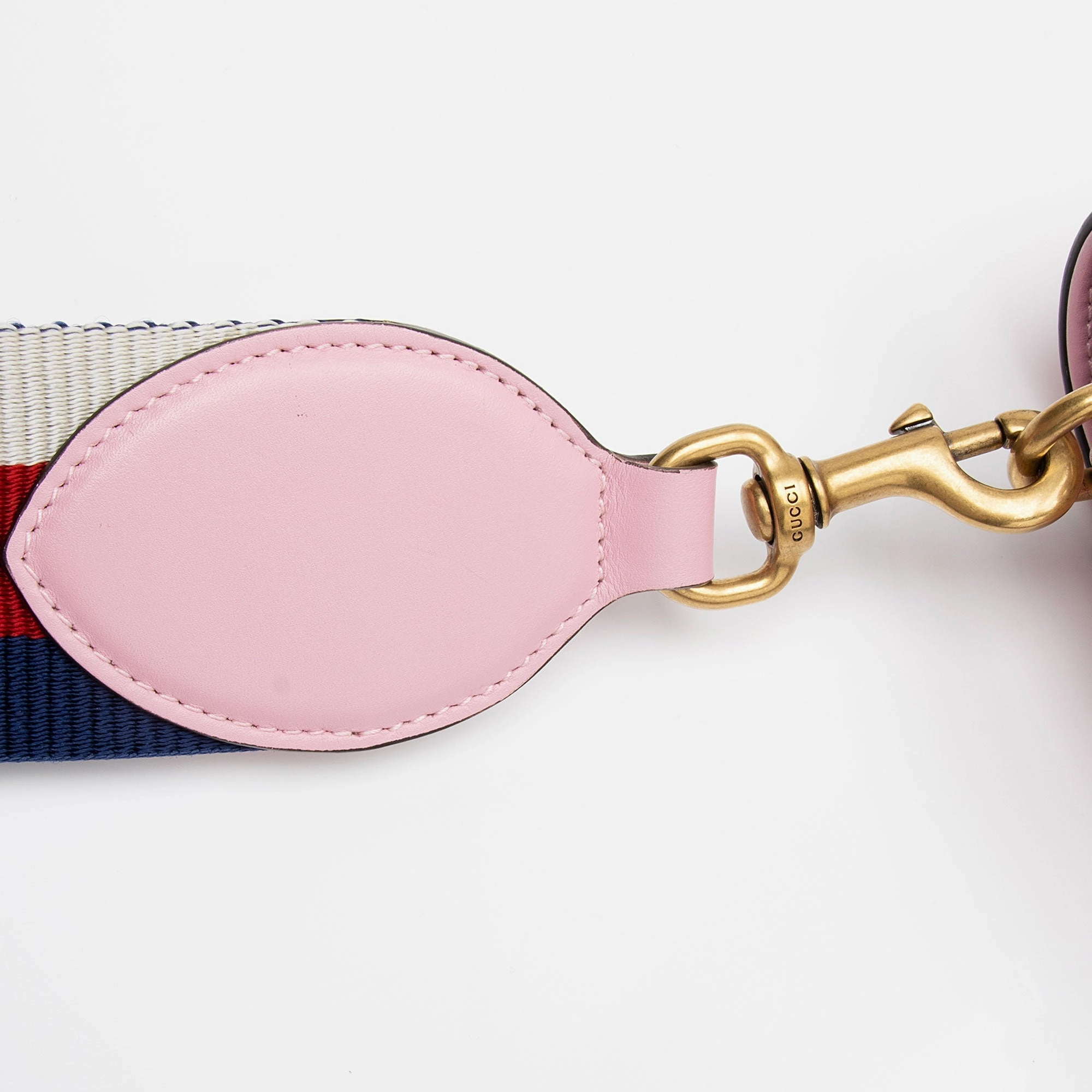 Gucci Calfskin Pearl Bee Broadway Mini Shoulder Bag (SHF-11dMr1)