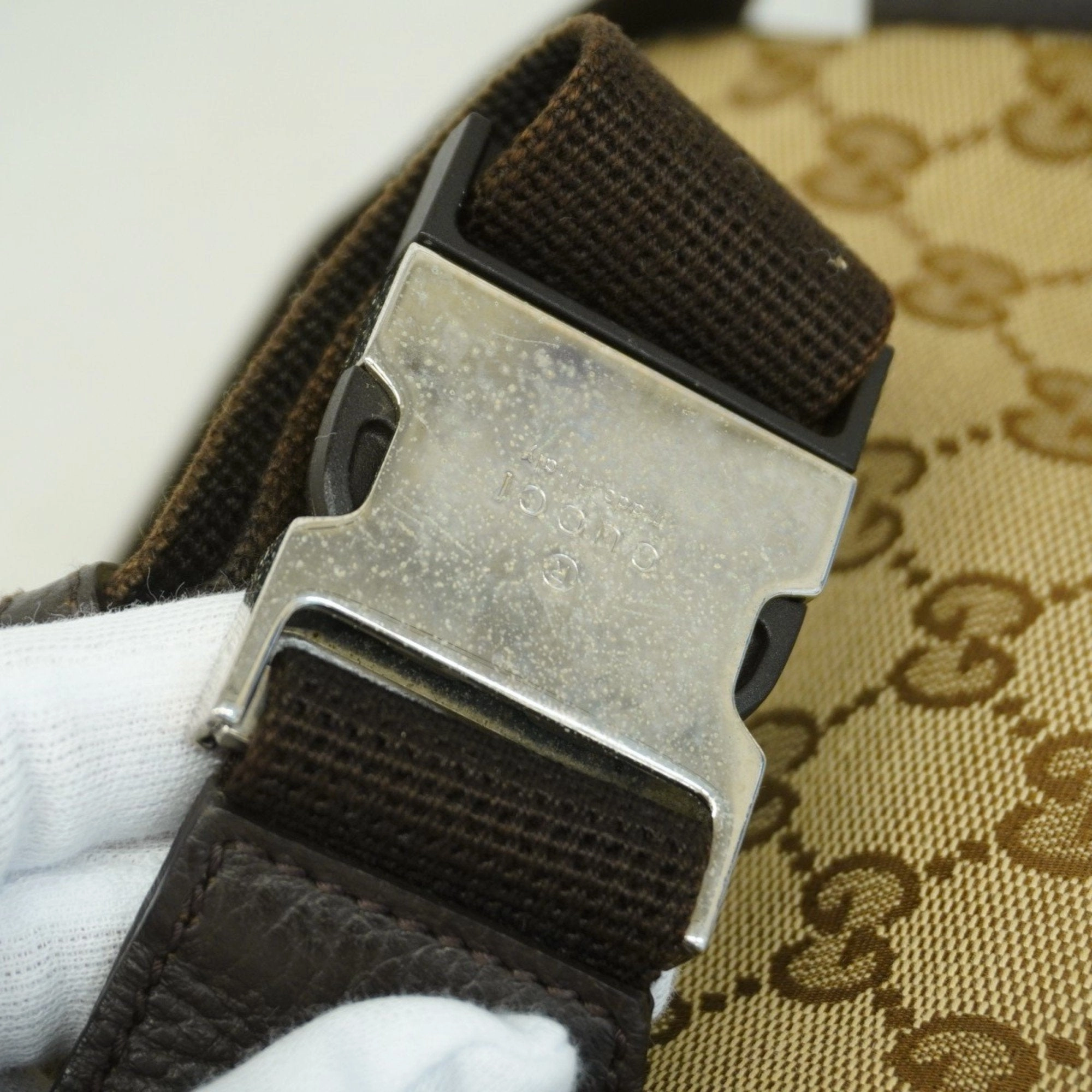 Gucci Canvas Fanny Pack (Pre-Owned)