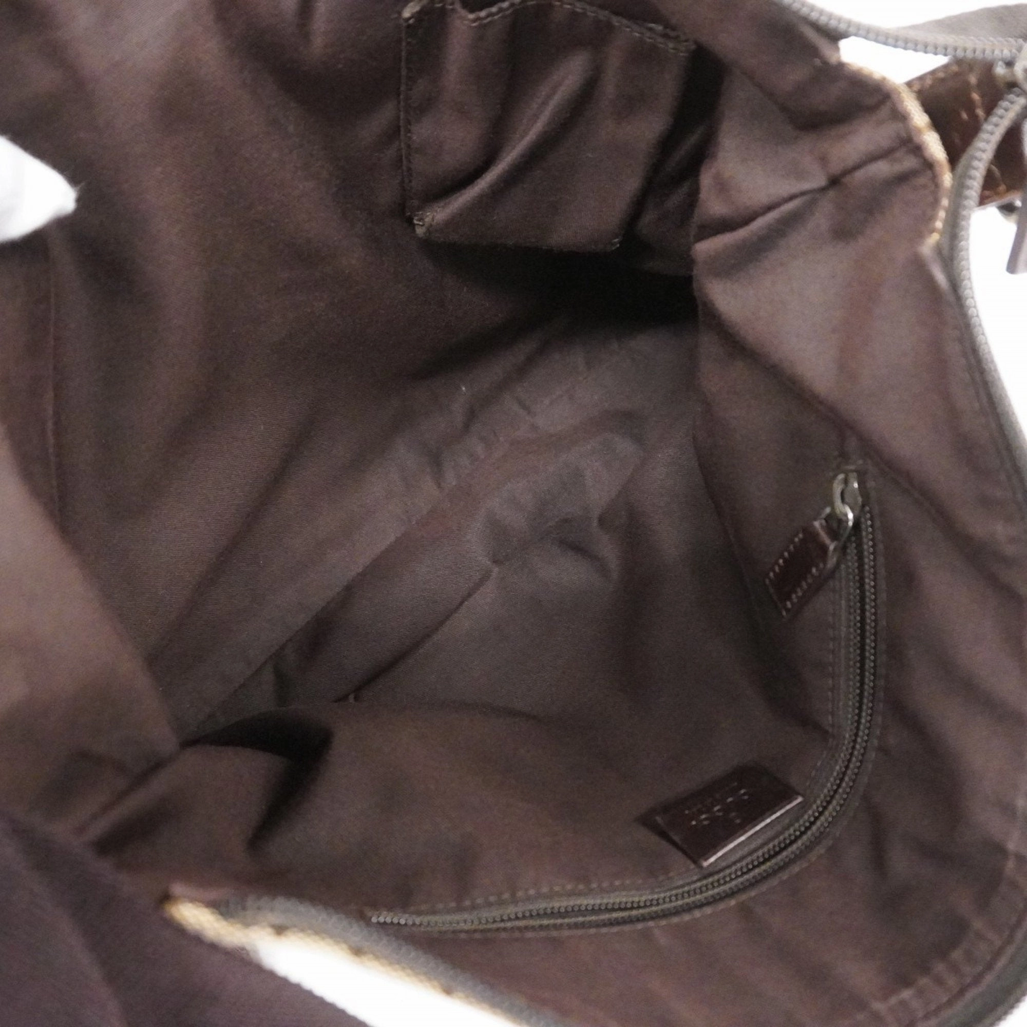 Gucci  Canvas Shoulder Bag (Pre-Owned)