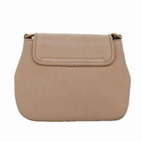 GUCCI Chain Shoulder Bag Leather Beige 251821  am6326