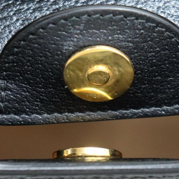 Gucci Diana Mini 2Way Shoulder Bag Black