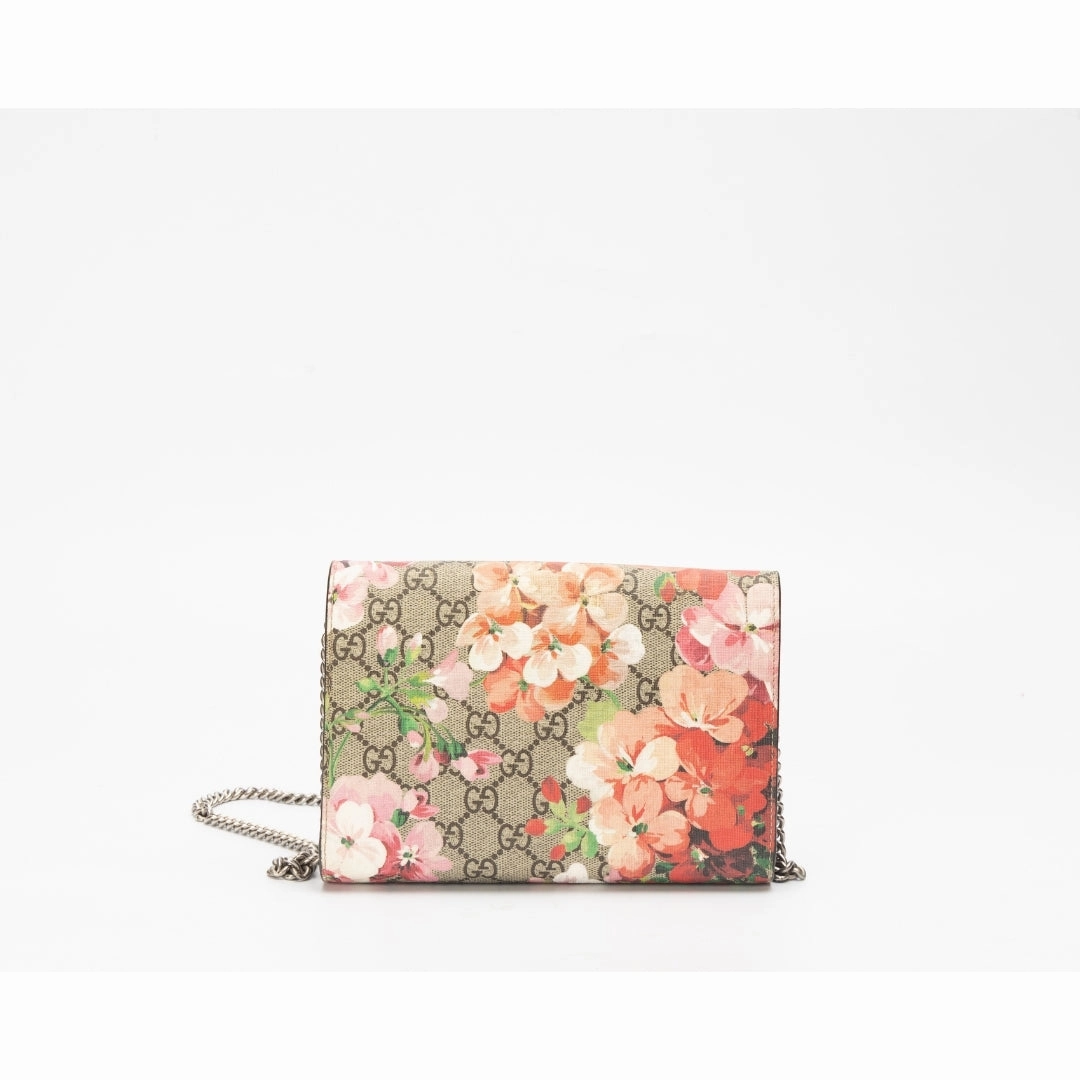 Gucci Dionysus Blooms Print Mini Chain Bag