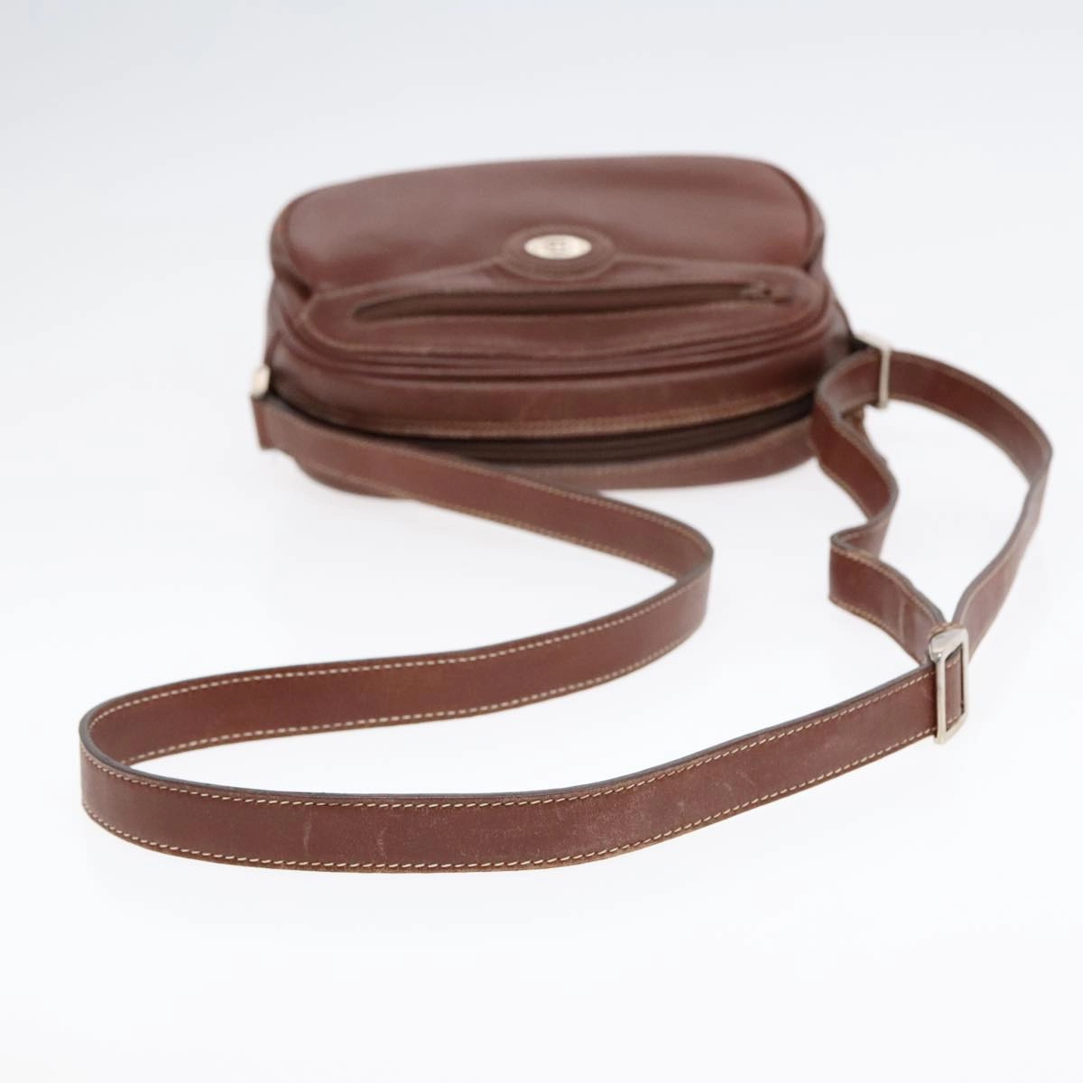 Gucci Double G  Leather Shoulder Bag