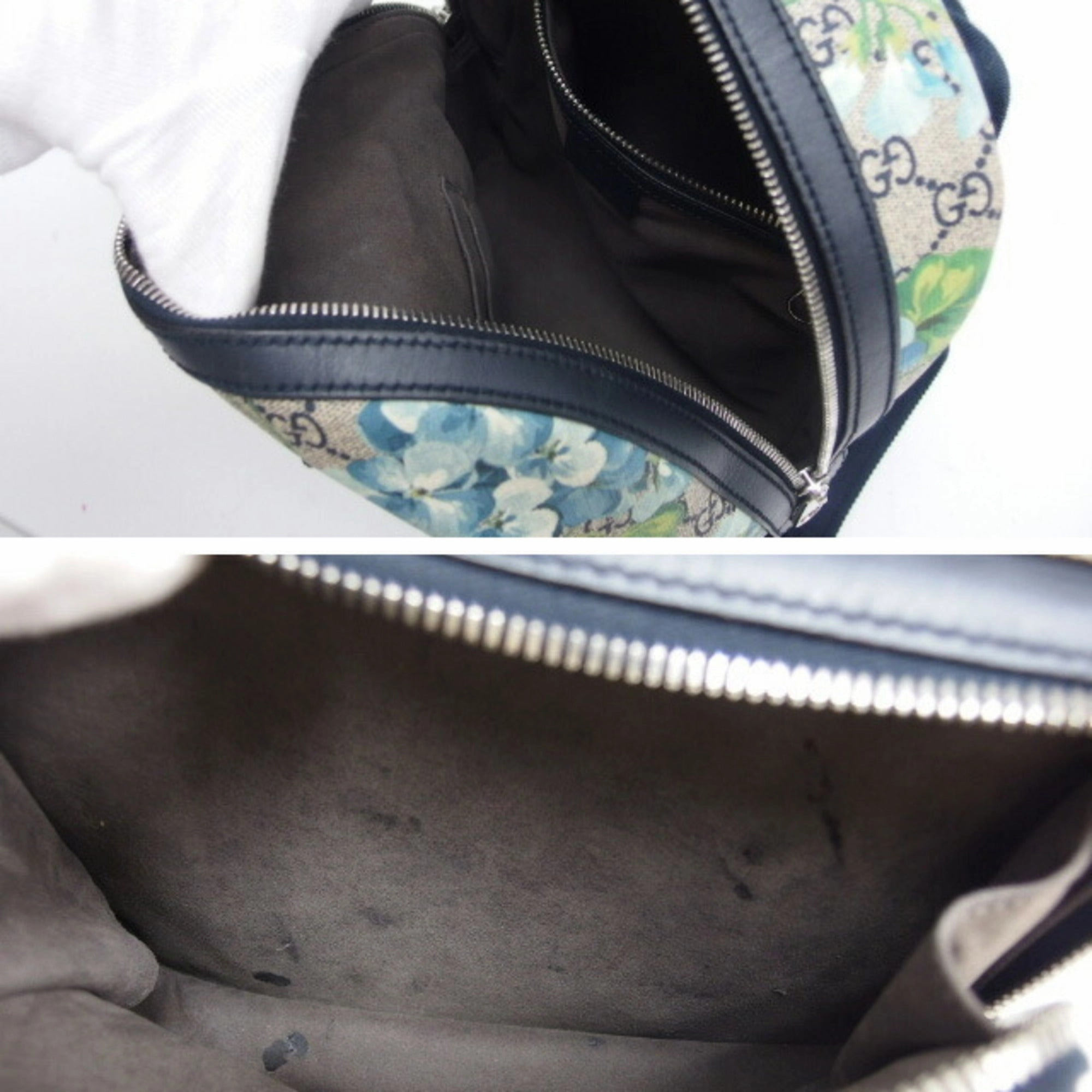 Gucci Gg Blooms  Canvas Backpack Bag ()