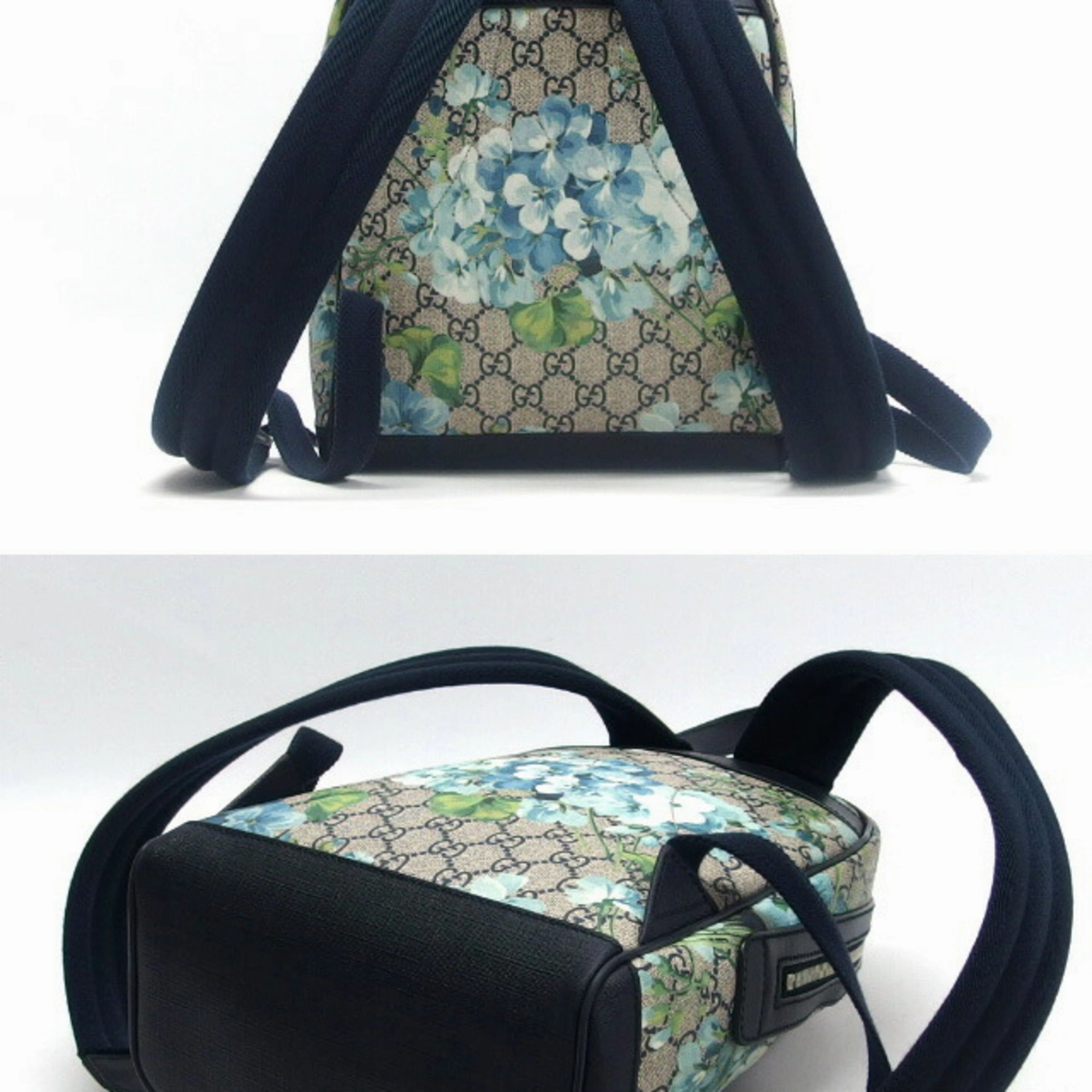 Gucci Gg Blooms  Canvas Backpack Bag ()