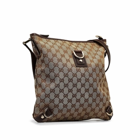 Gucci GG Canvas Abbey D-Ring Crossbody Bag (SHG-2oAKrR)