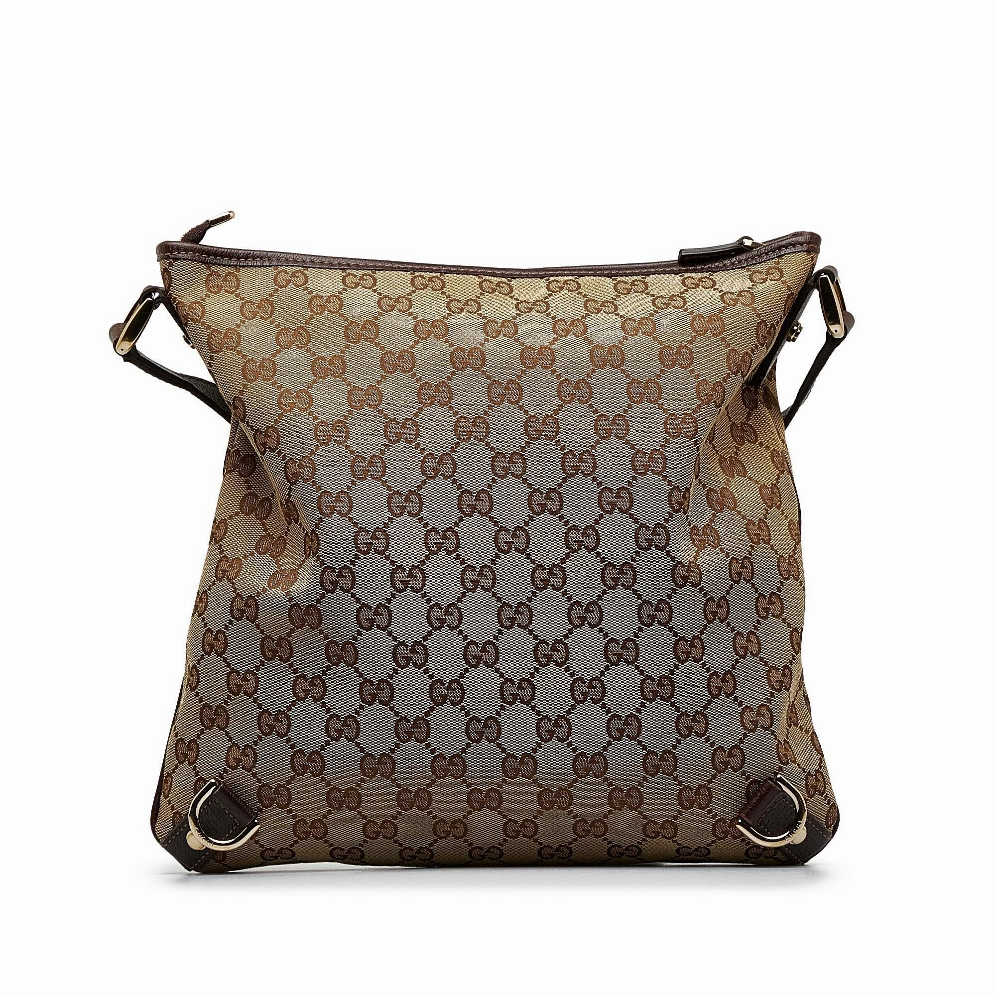 Gucci GG Canvas Abbey D-Ring Crossbody Bag (SHG-2oAKrR)