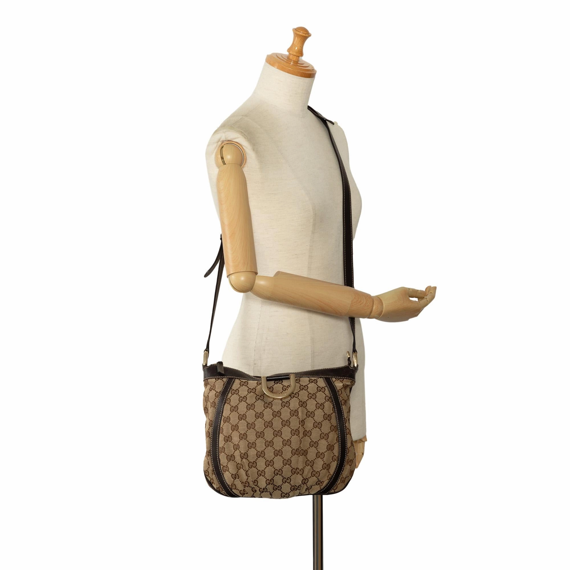 Gucci GG Canvas Abbey D-Ring Crossbody Bag (SHG-Zxw4ym)