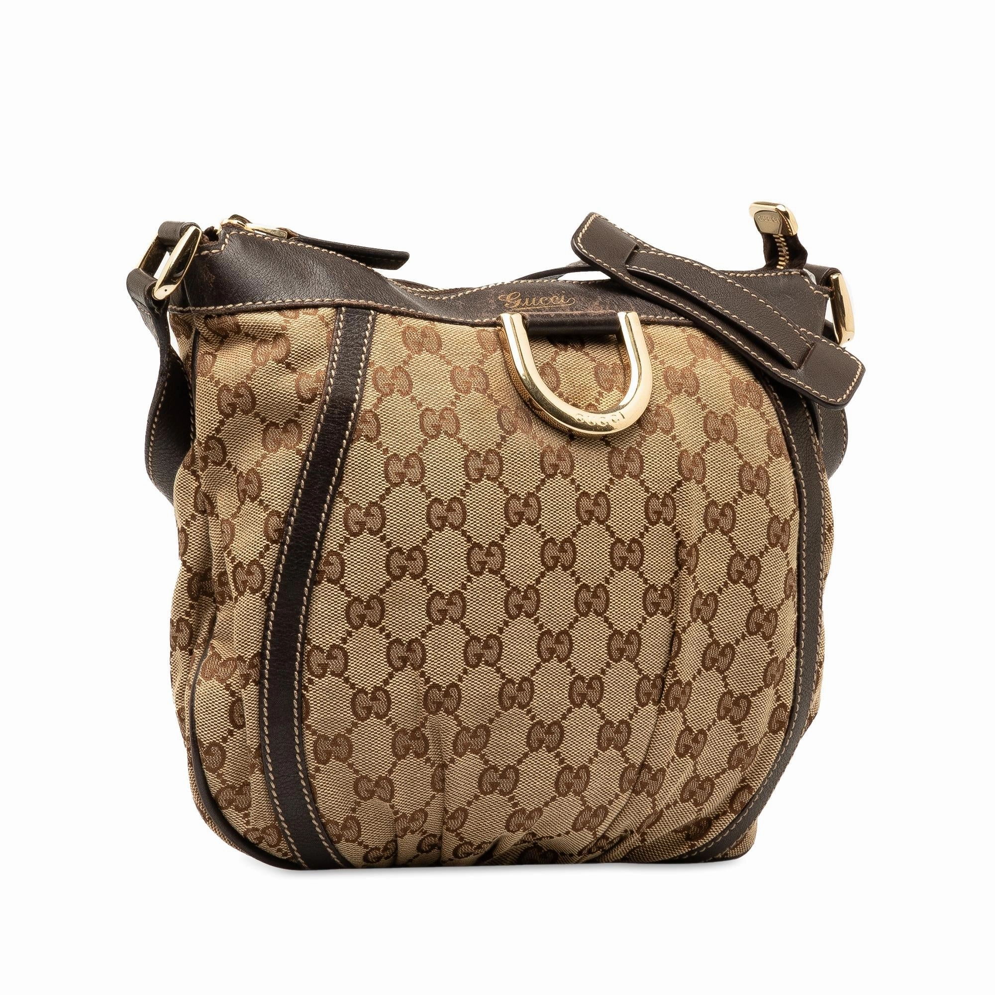 Gucci GG Canvas Abbey D-Ring Crossbody Bag (SHG-Zxw4ym)