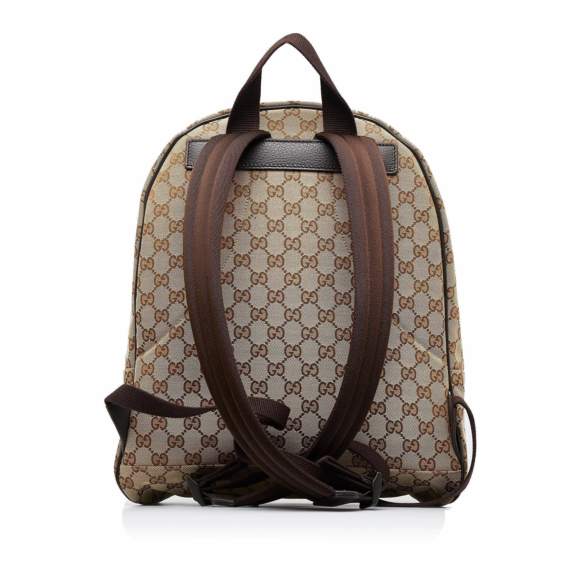 Gucci GG Canvas Backpack (SHG-sPLDgY)