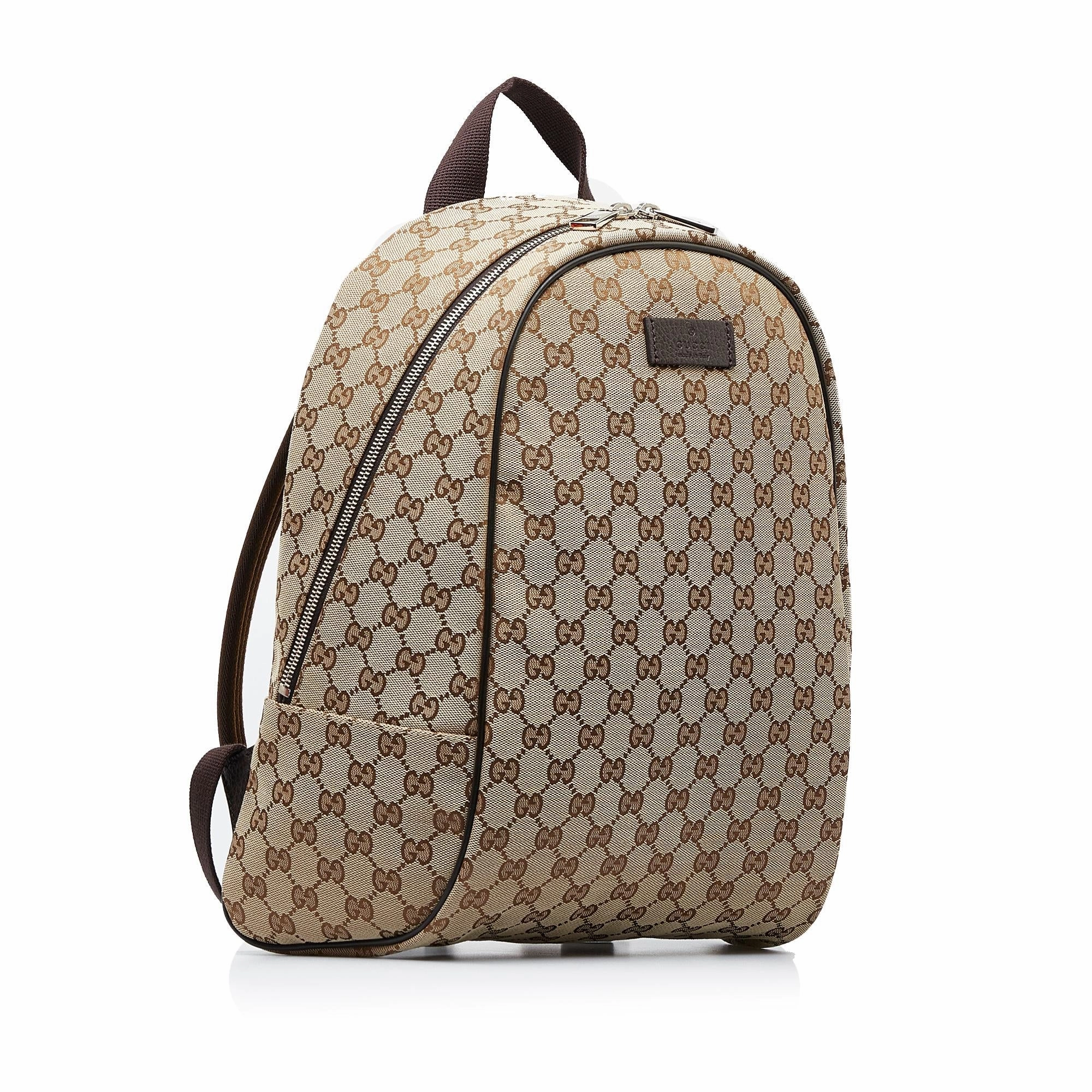 Gucci GG Canvas Backpack (SHG-sPLDgY)