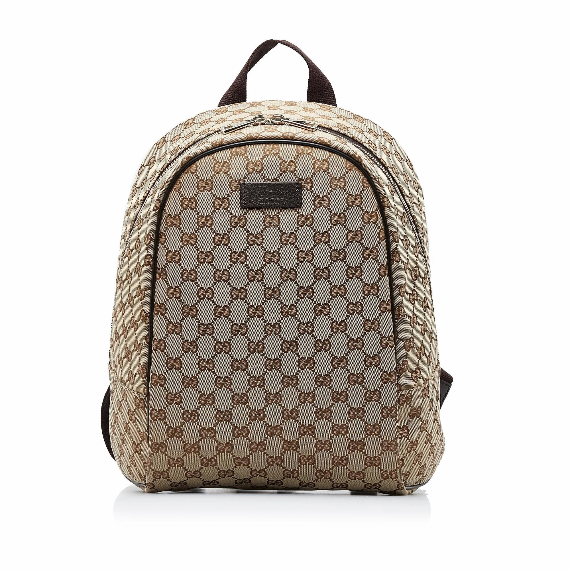 Gucci GG Canvas Backpack (SHG-sPLDgY)