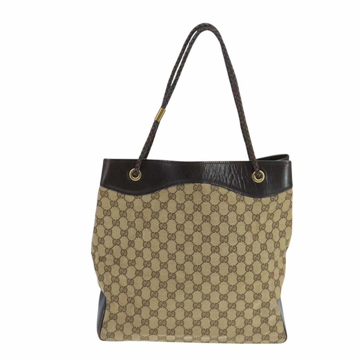 Gucci Gg Canvas Beige Canvas Shoulder Bag ()