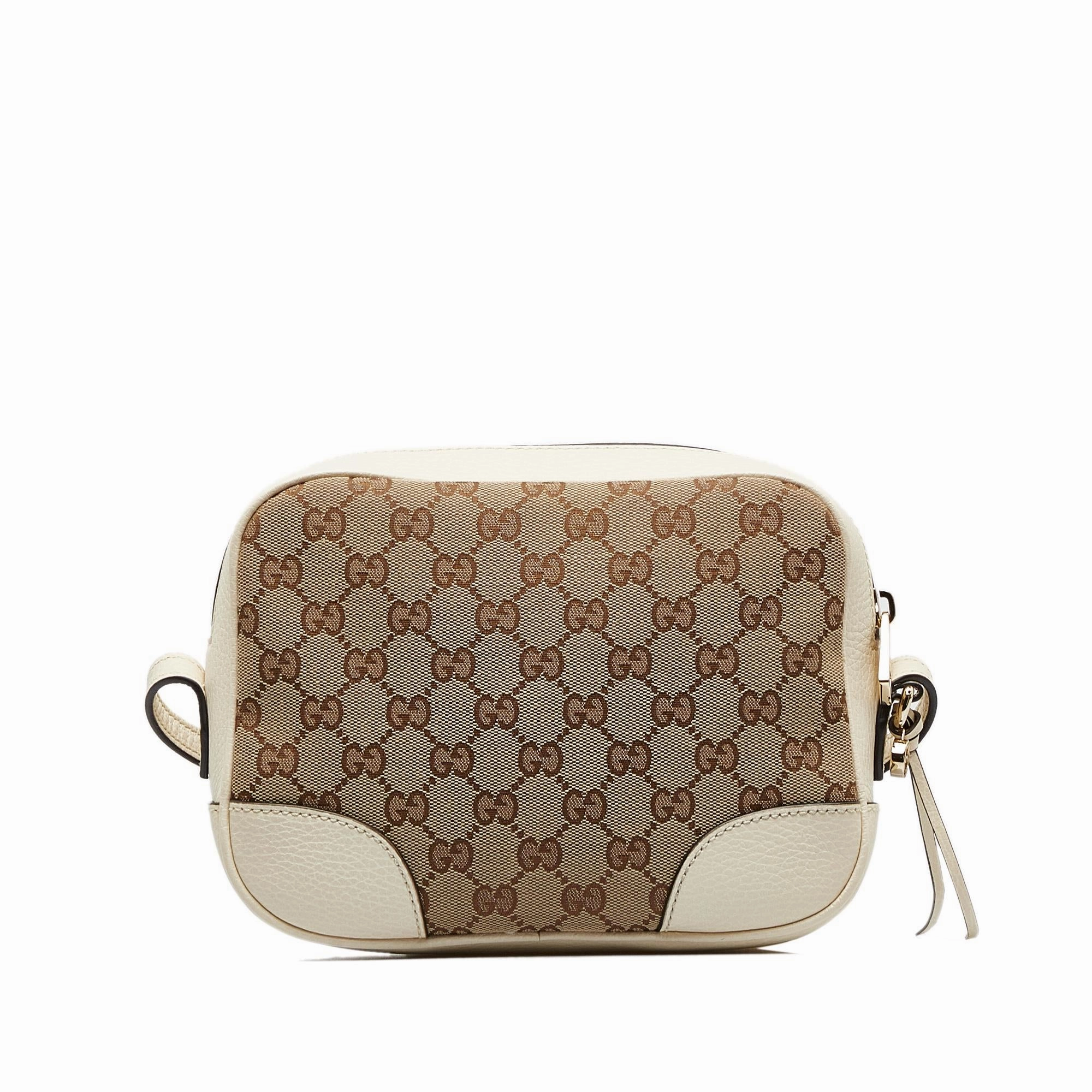 Gucci GG Canvas Bree Crossbody Bag (SHG-76hE2P)