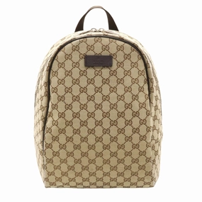 Gucci Gg Canvas  Canvas Backpack Bag ()