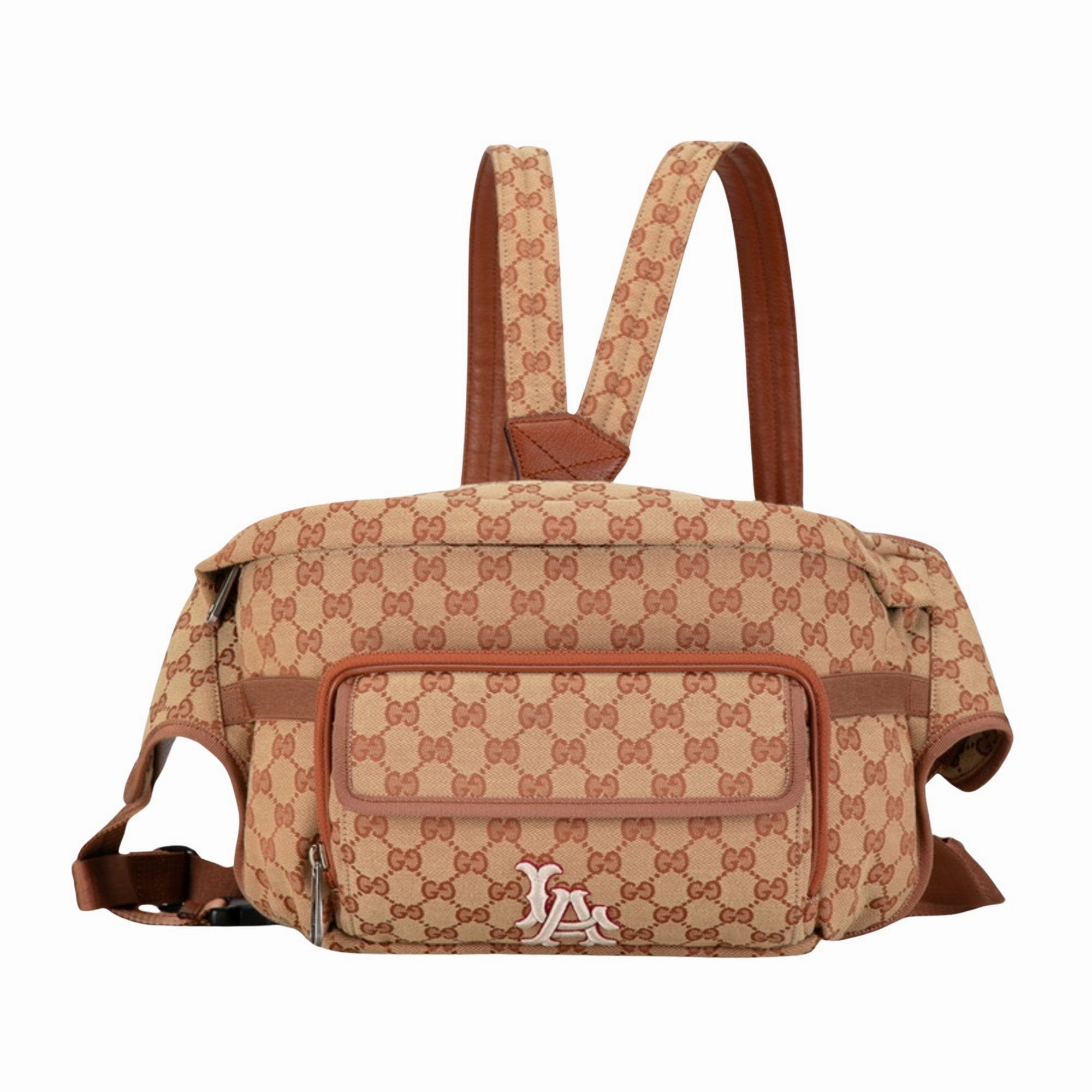 Gucci Gg Canvas  Canvas Backpack Bag ()
