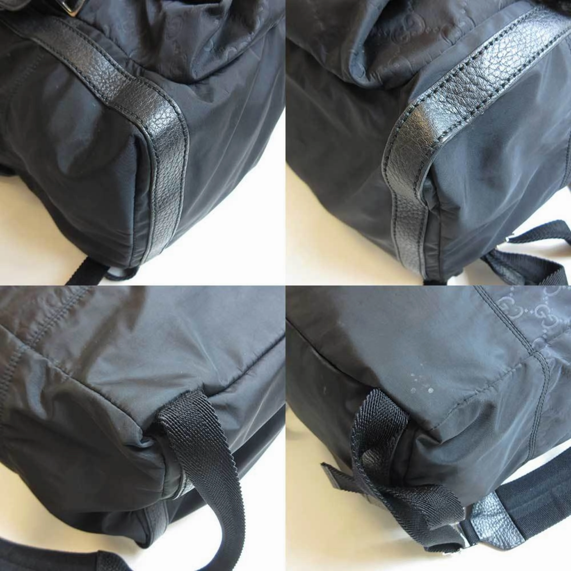Gucci Gg Canvas  Canvas Backpack Bag ()