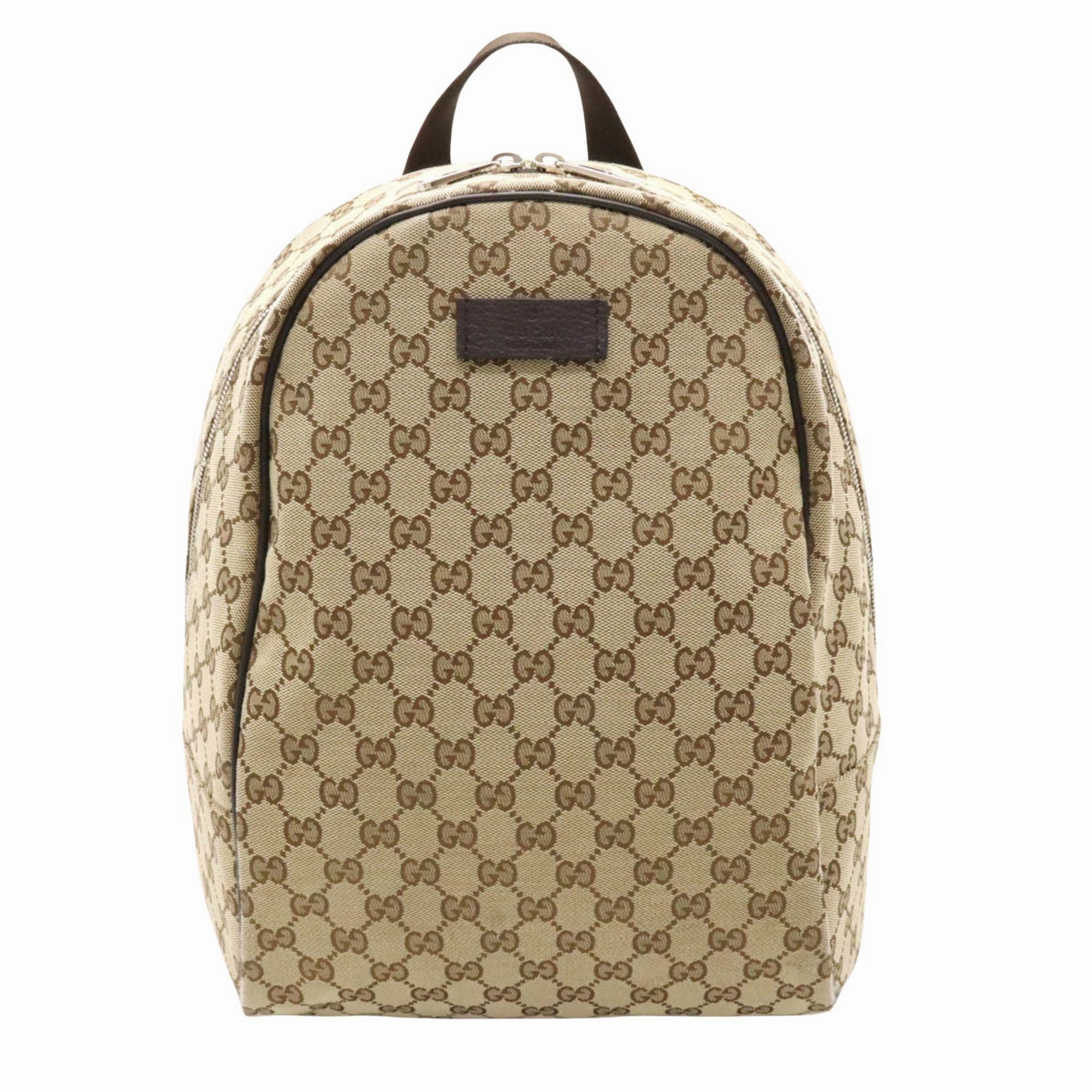 Gucci Gg Canvas  Canvas Backpack Bag ()