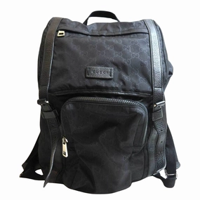 Gucci Gg Canvas  Canvas Backpack Bag ()