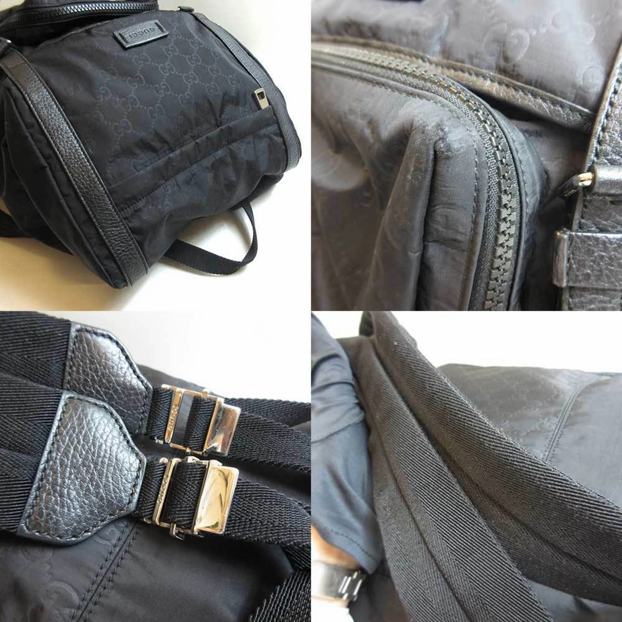 Gucci Gg Canvas  Canvas Backpack Bag ()