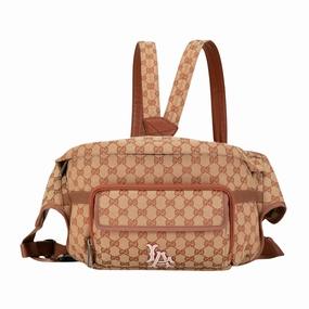 Gucci Gg Canvas  Canvas Backpack Bag ()