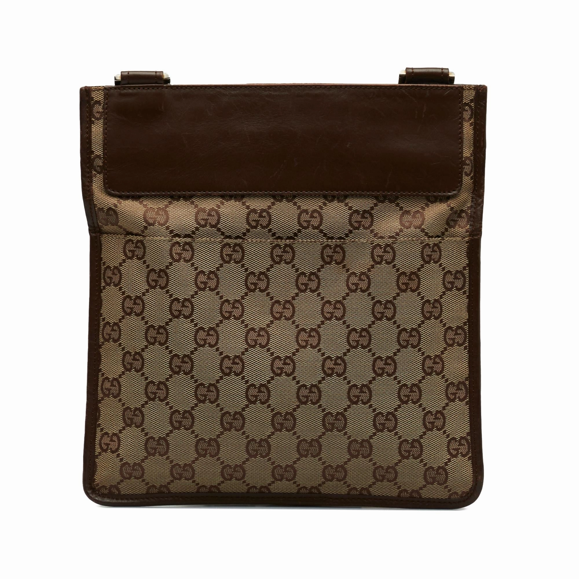 Gucci GG Canvas Crossbody Bag (SHG-XBjUiA)