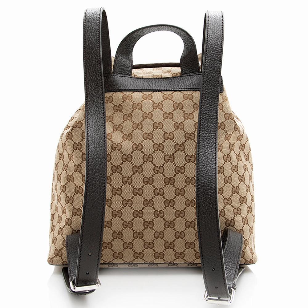 Gucci GG Canvas Drawstring Backpack (SHF-20580)
