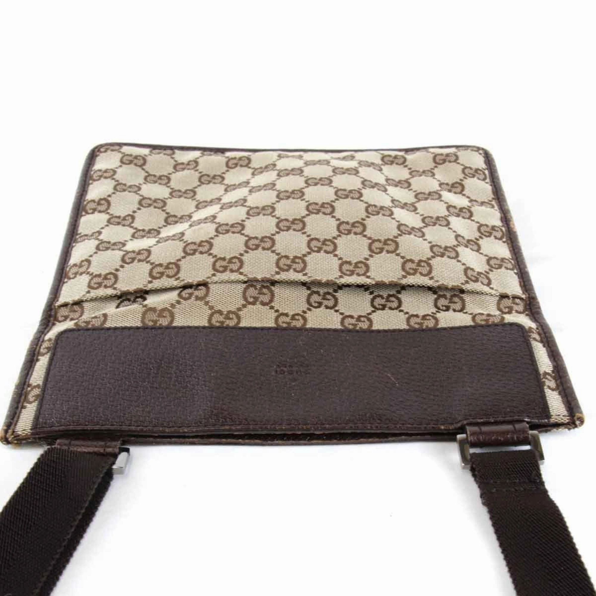 Gucci Gg Canvas  Gg Canvas Shoulder Bag (Pre-Owned)
