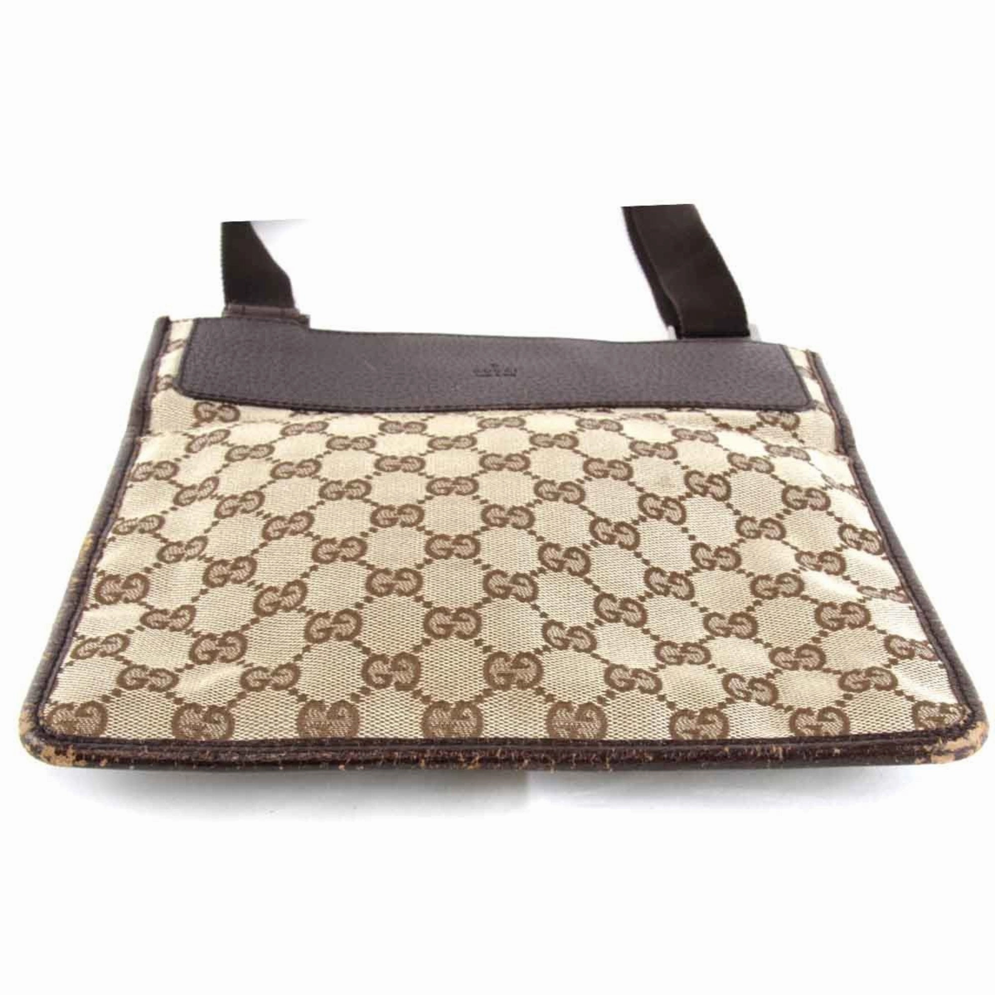 Gucci Gg Canvas  Gg Canvas Shoulder Bag (Pre-Owned)