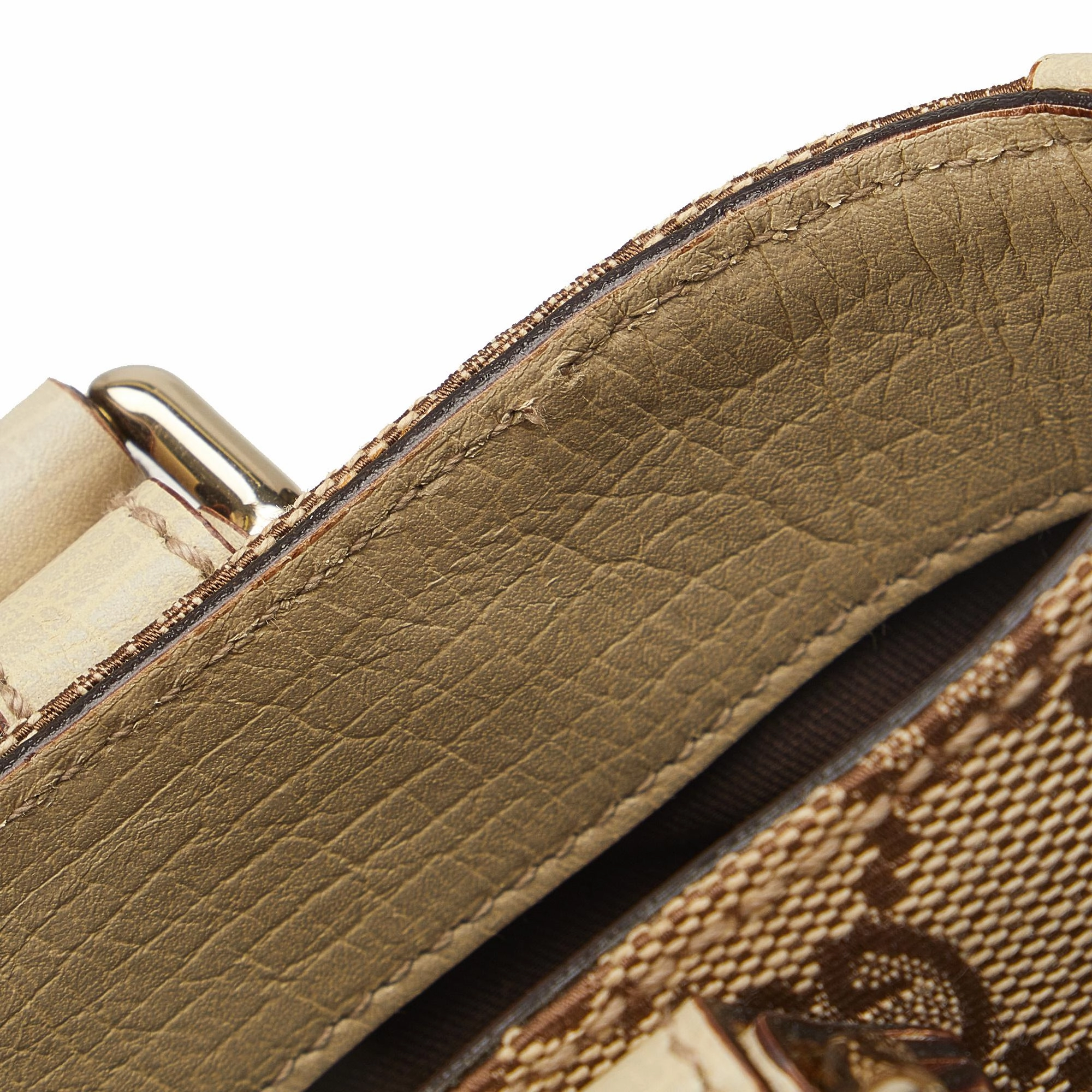 Gucci GG Canvas Hasler Web Shoulder Bag (SHG-gXgbJg)