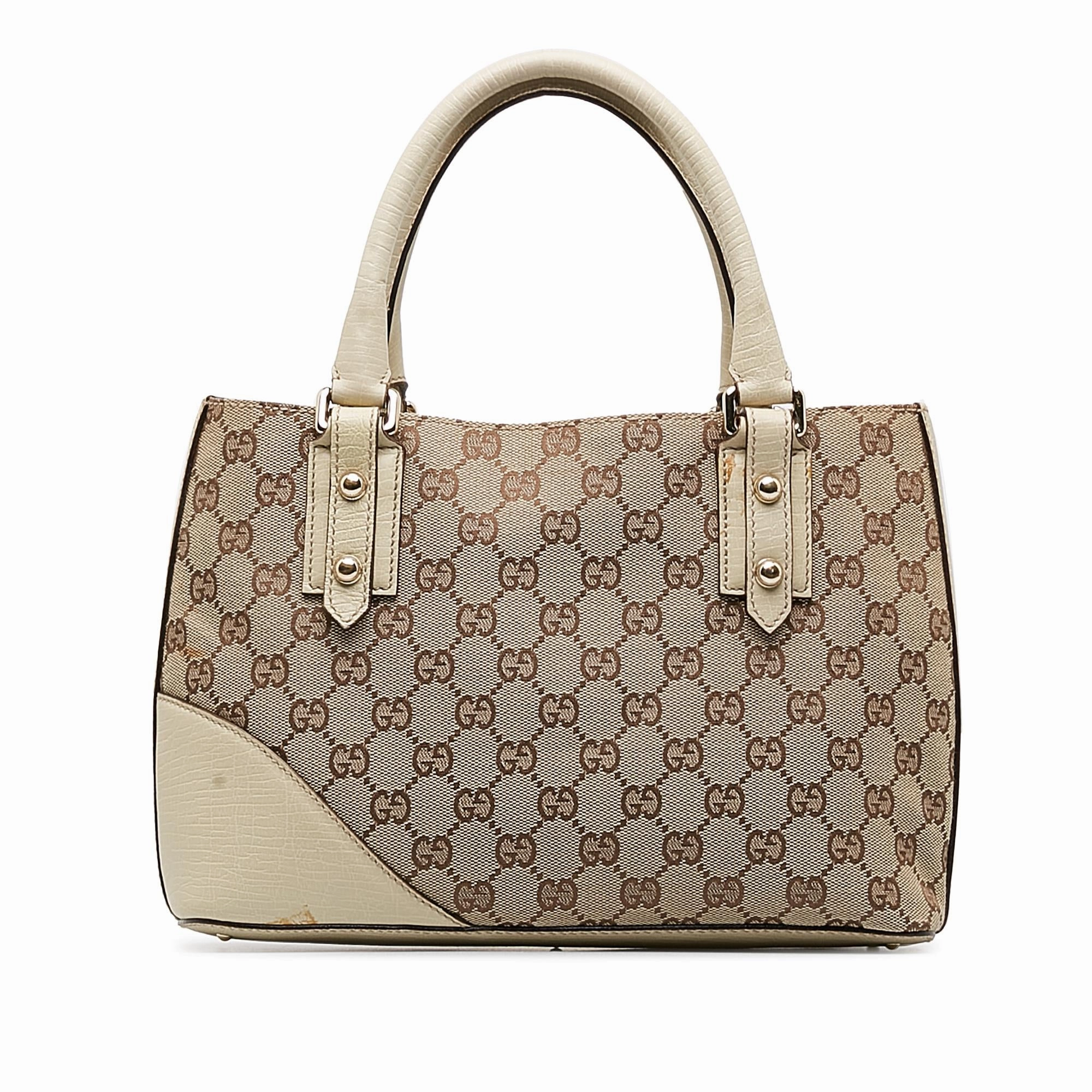 Gucci GG Canvas Hasler Web Shoulder Bag (SHG-gXgbJg)