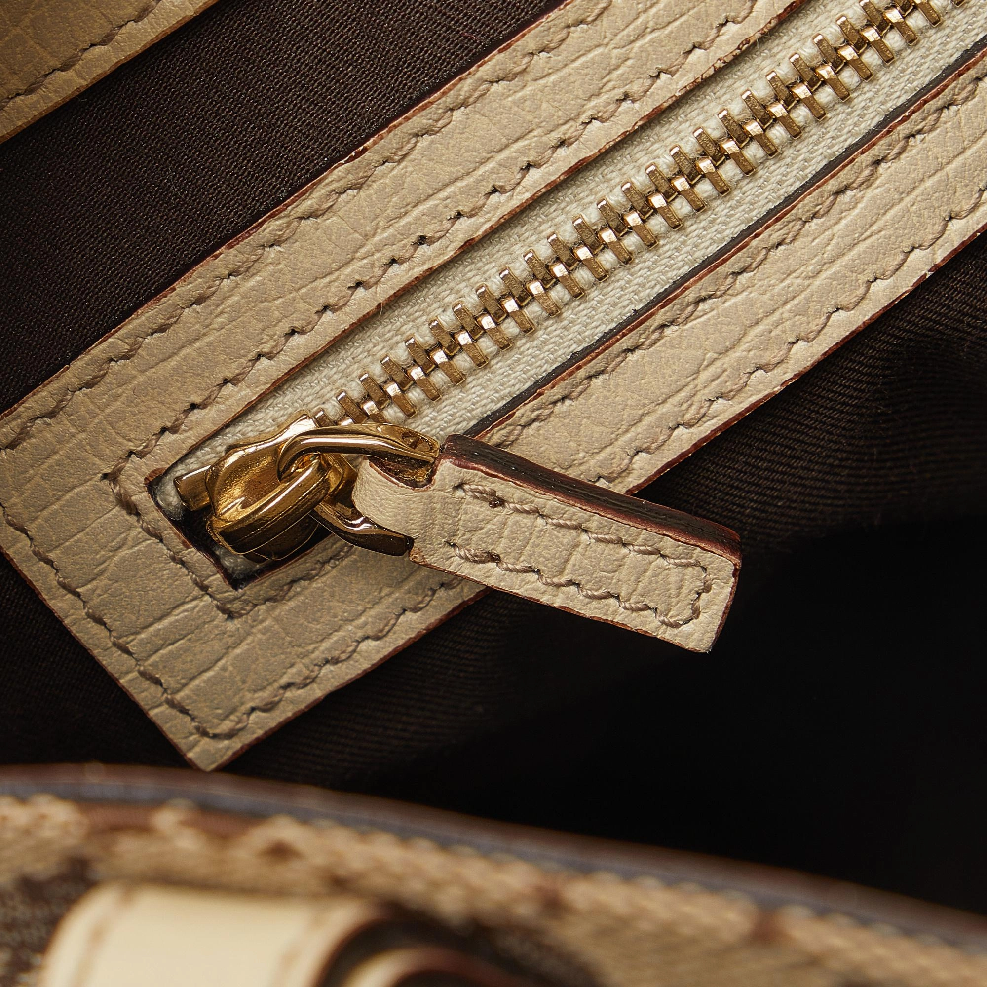 Gucci GG Canvas Hasler Web Shoulder Bag (SHG-gXgbJg)